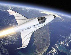 XCOR Aerospace’s commercial spacecraft The Lynx