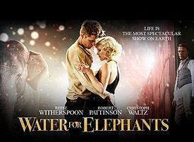 Постеры к мультфильму «Гномео и Джульетта 3D», к фильмам «Вода для слонов», «Мужчина в поисках эротики»