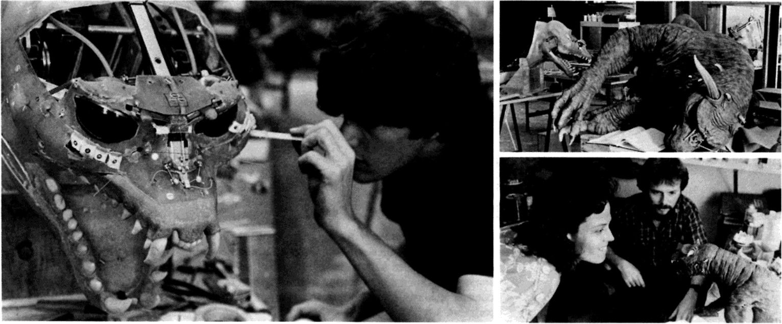 кадры со съемок охотники за привидениями 1984.