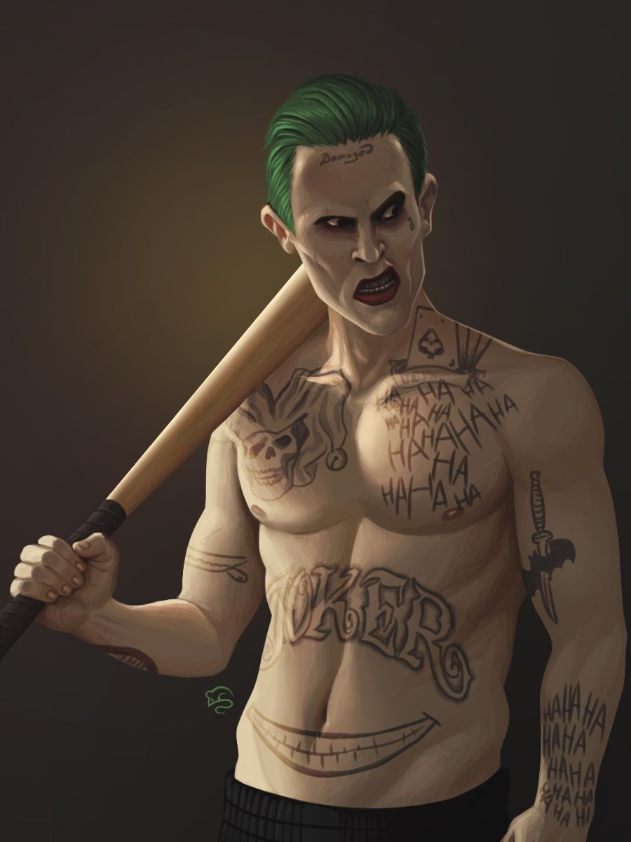 Standoff joker. Джокер Джаред лето арт. Джаред лето отряд самоубийц. Джокер 2016 отряд самоубийц.