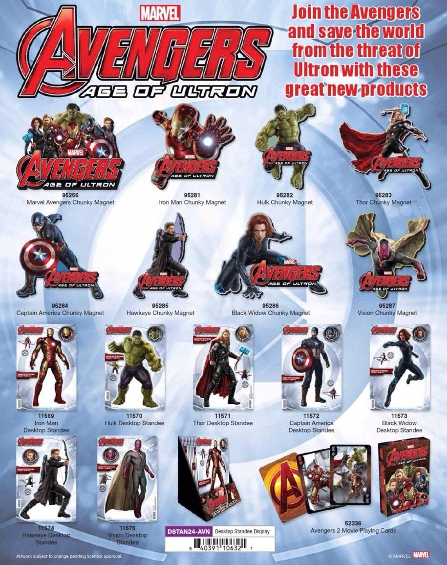 Box Art Magnet Avengers
