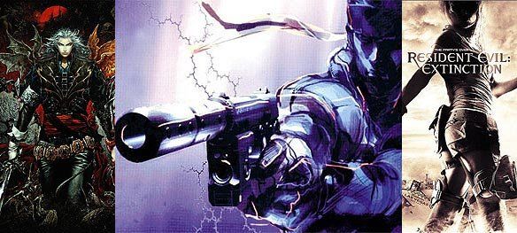 Castlevania, Metal Gear Solid, Resident Evil Castlevania, Metal Gear Solid, Resident Evil