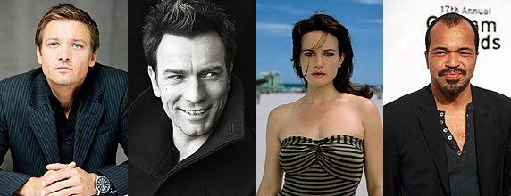 Джереми Реннер, Юэн МакГрегор, Карла Гуджино, Джеффри Райт