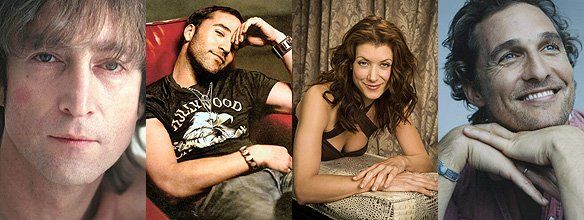 Джон Леннон, Джереми Пивен, Кейт Уолш, Мэттью МакКонахи