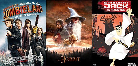 «Добро пожаловать в Zомбилэнд 2», «Хоббит», «Самурай Джек» «Добро пожаловать в Zомбилэнд 2», «Хоббит», «Самурай Джек»