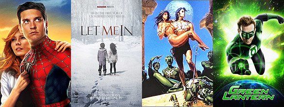 «Человек-паук 4», «Впусти меня», «Джон Картер с Марса», «Зеленый Фонарь»