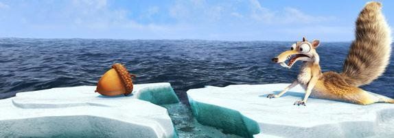 Первый отрывок мультфильма «Ледниковый период 4: Континентальный Дрейф»