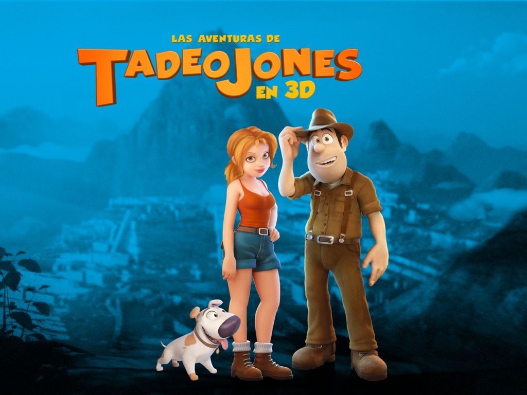 Тэд Джонс и Затерянный город 3D обои для рабочего стола