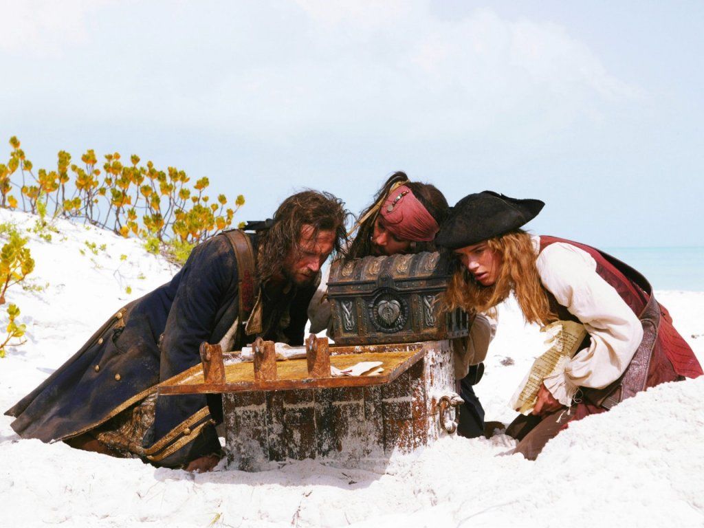 Пираты Карибского моря: Сундук мертвеца обои для рабочего стола