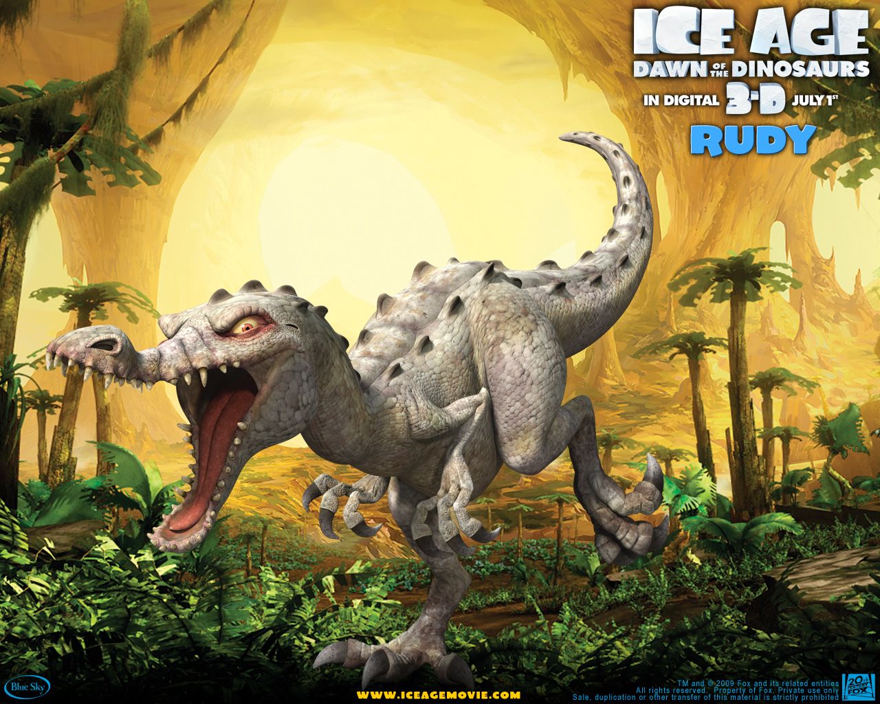 Ледниковый период 3: Эра динозавров обои для рабочего стола