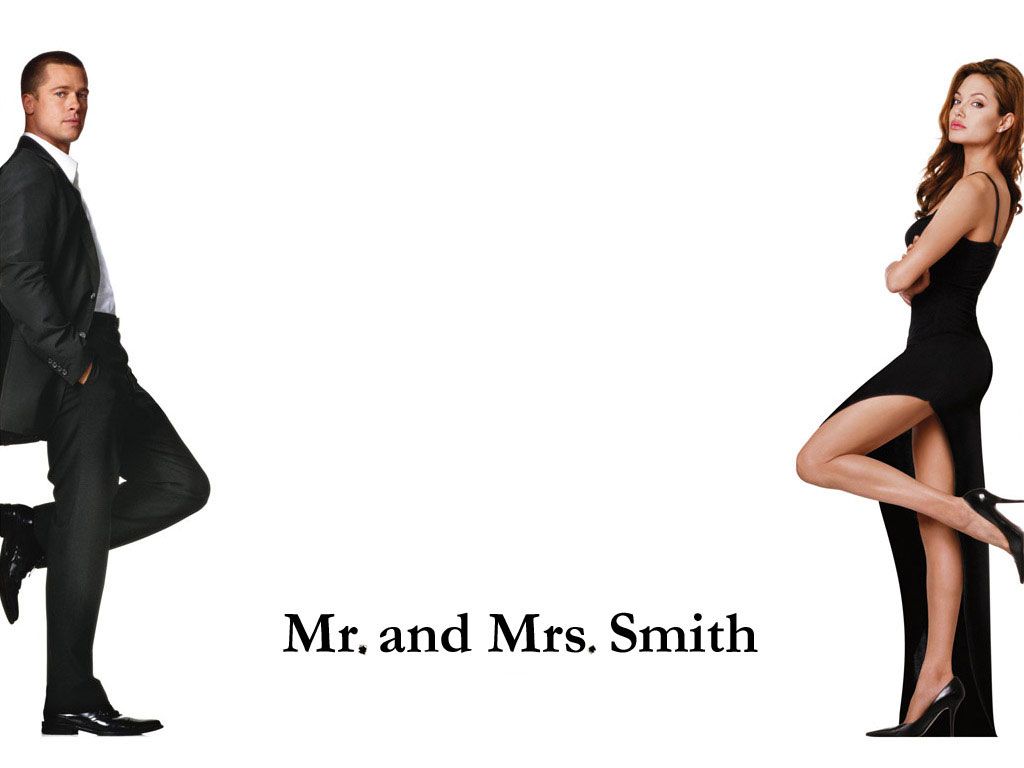 Мистер и миссис Смит обои для рабочего стола