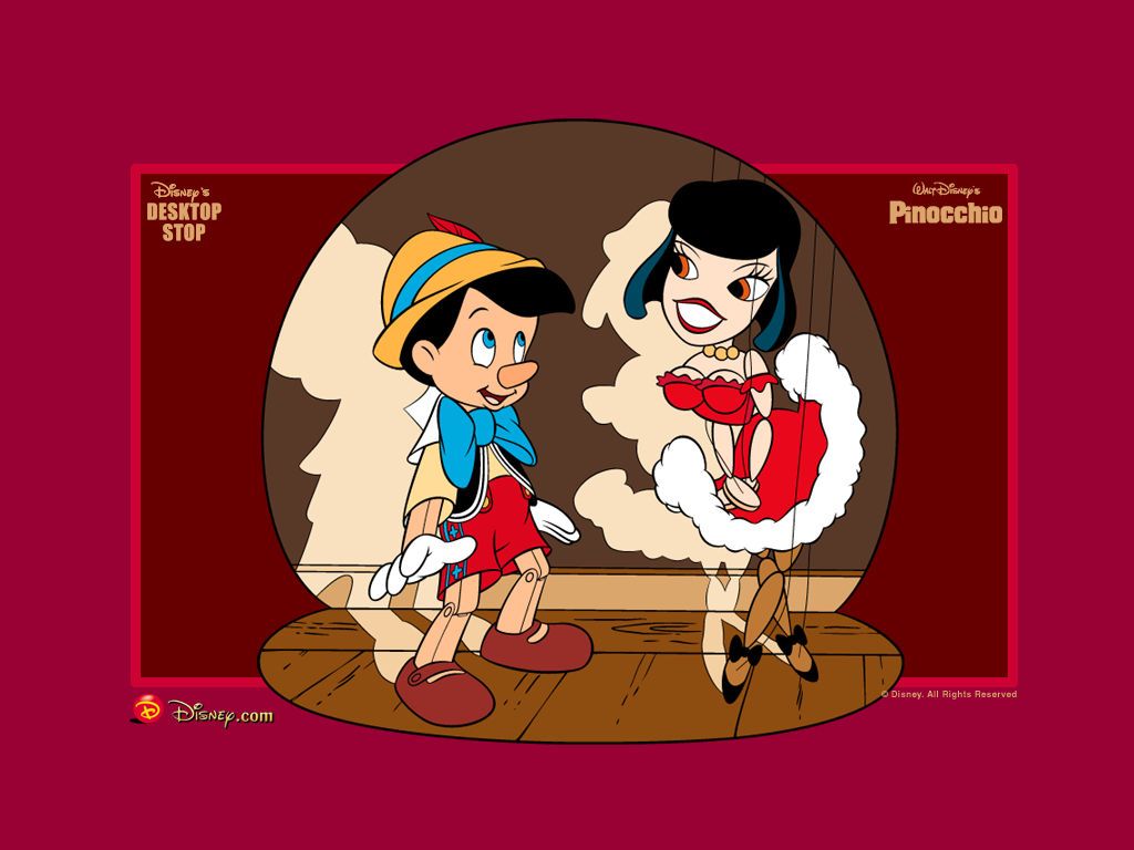 Пиноккио обои для рабочего стола