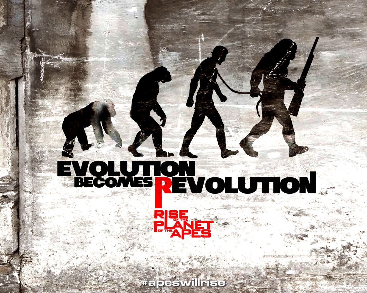 Восстание планеты обезьян обои для рабочего стола