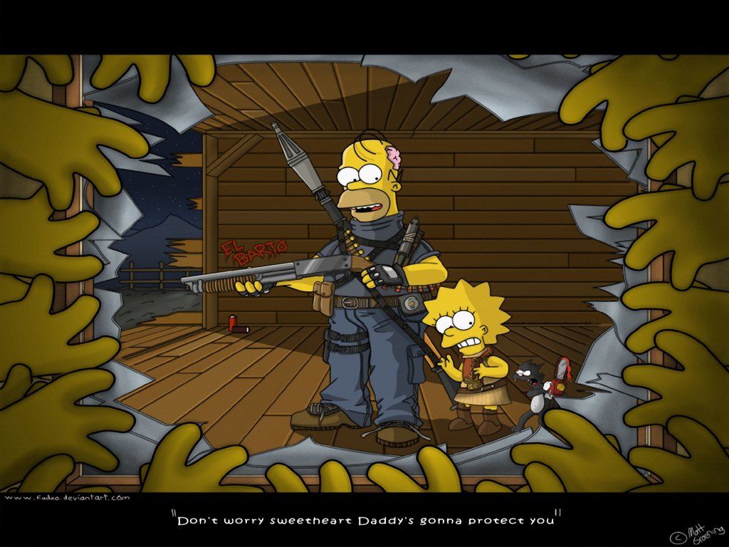 Симпсоны (сериал 1989 – ...) обои для рабочего стола