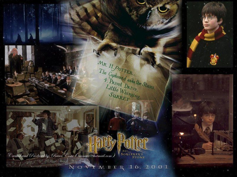 Гарри Поттер и философский камень обои для рабочего стола