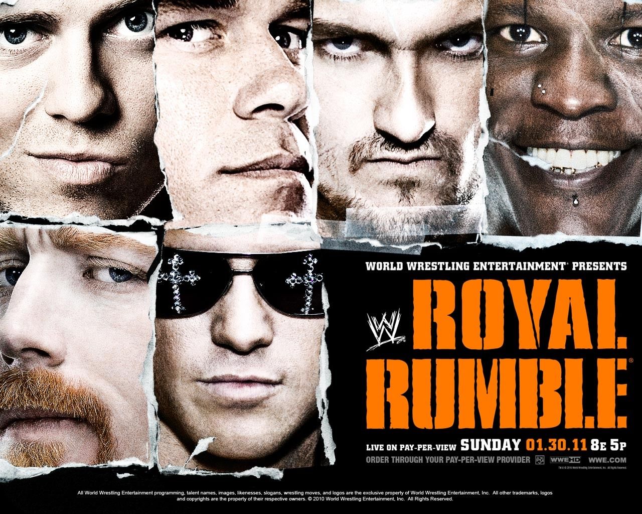WWE Королевская битва обои для рабочего стола