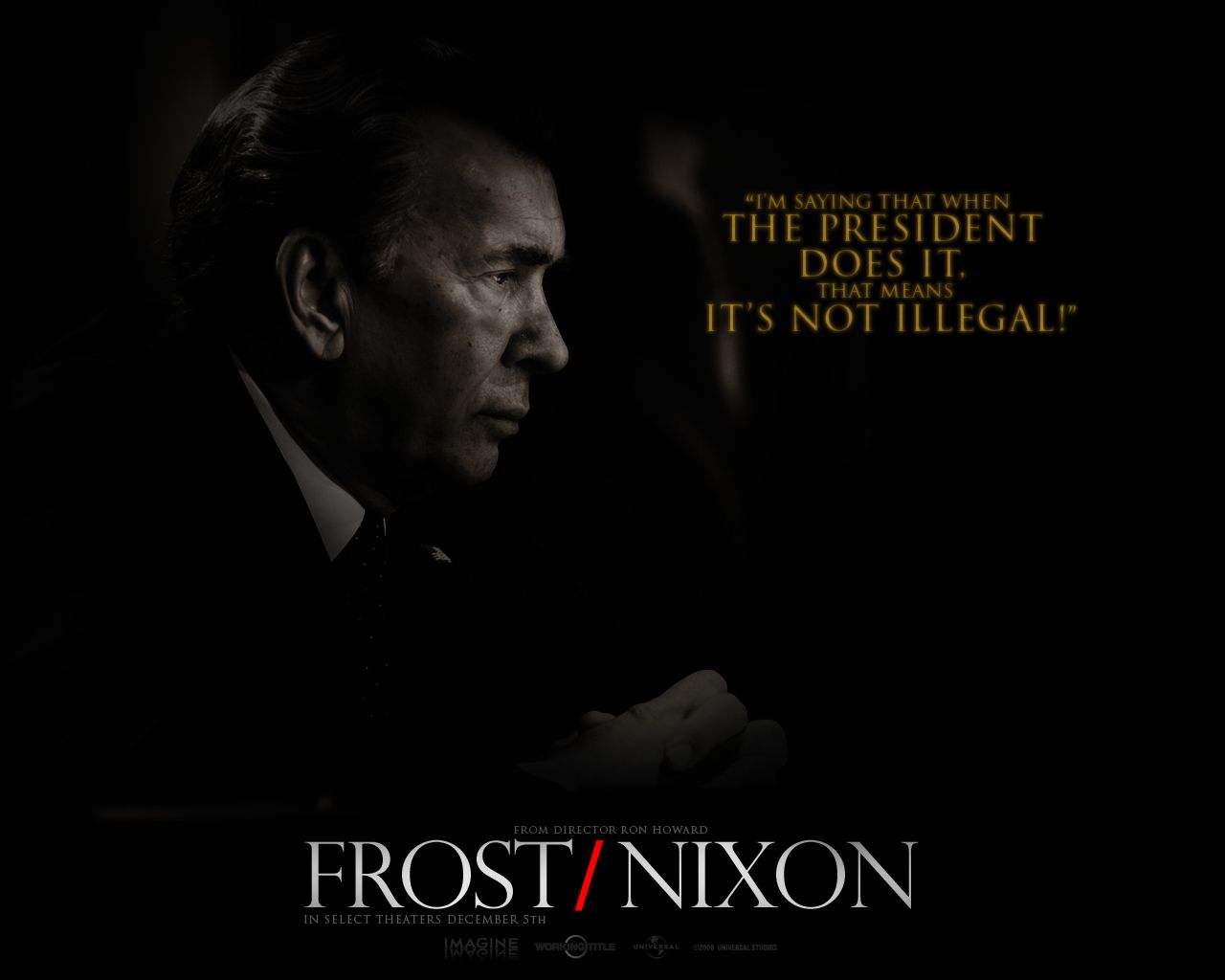 Фрост против Никсона обои для рабочего стола