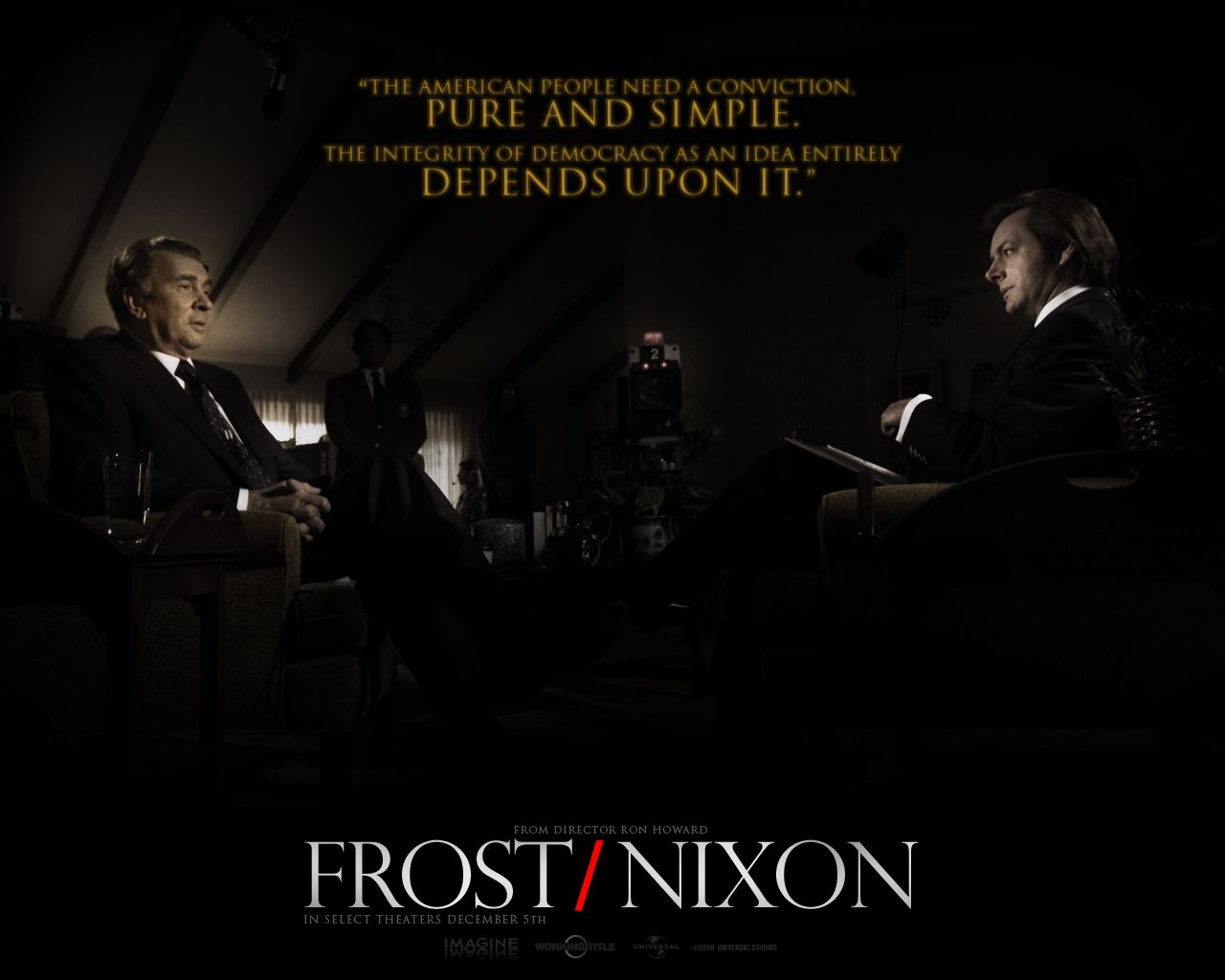 Фрост против Никсона обои для рабочего стола