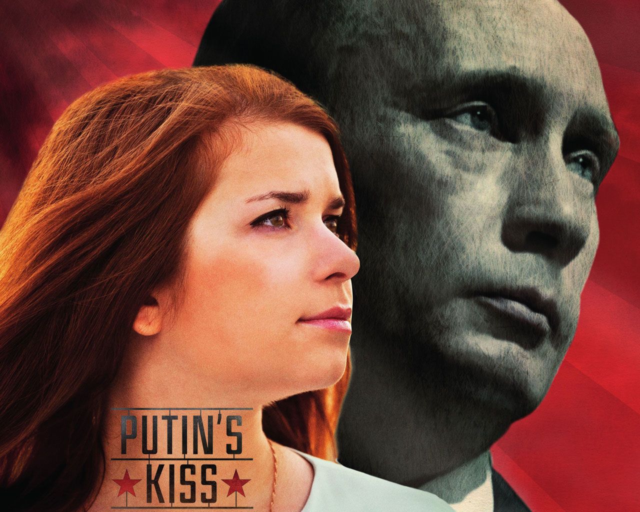 Поцелуй Путина обои для рабочего стола