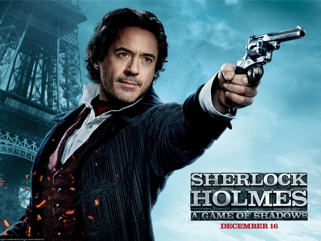 Шерлок Холмс: Игра теней обои для рабочего стола