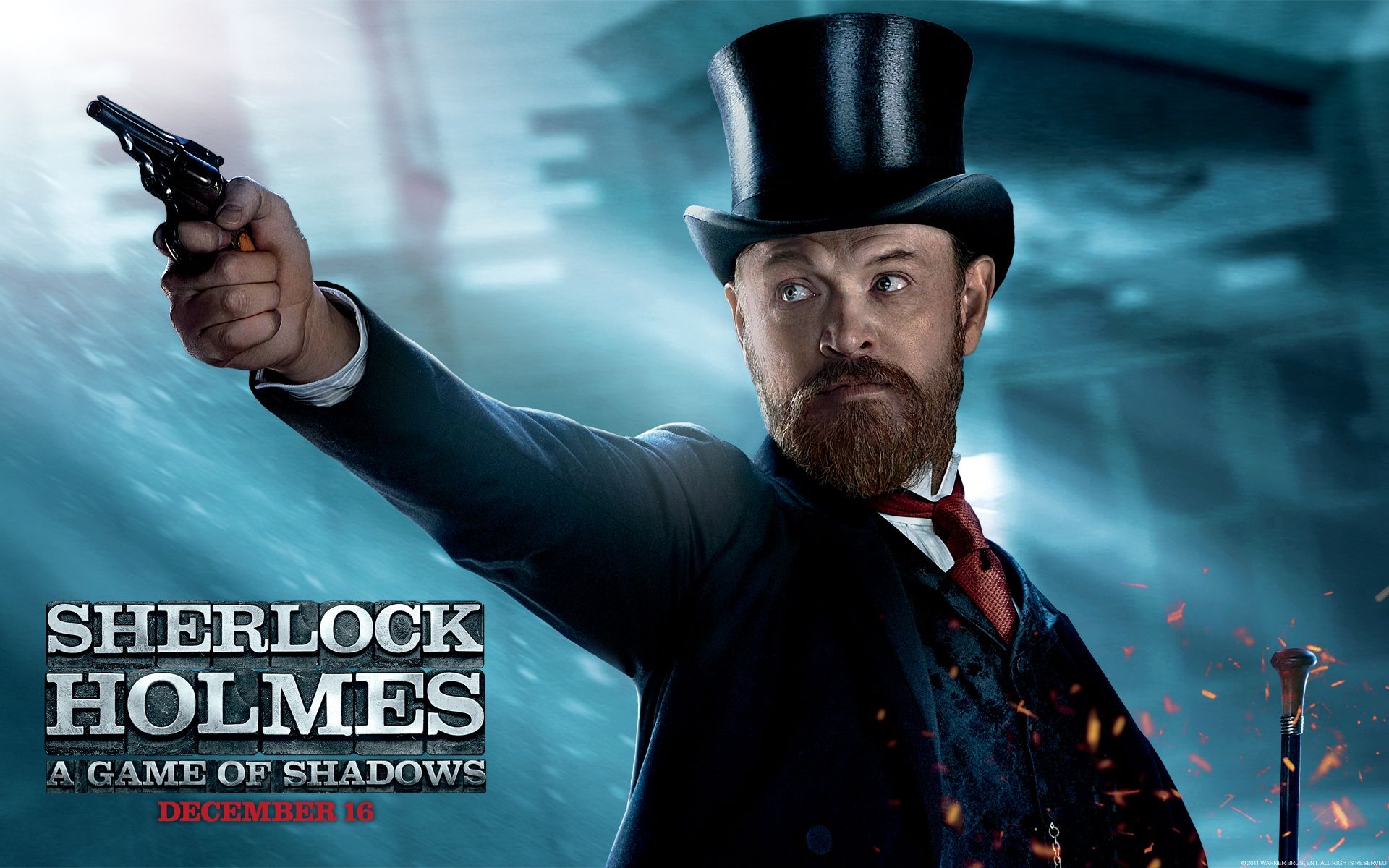 Шерлок Холмс: Игра теней обои для рабочего стола