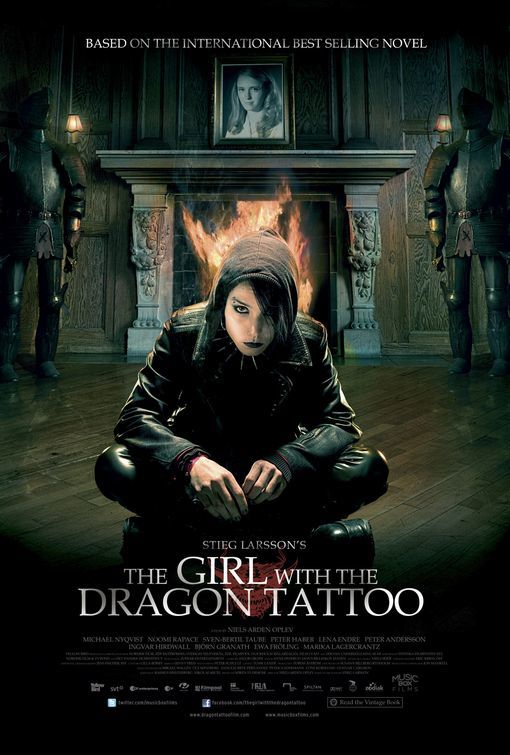Девушка с татуировкой дракона