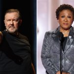 "Уанда Сайкс раскритиковала Рики Джервейса за его анти..."